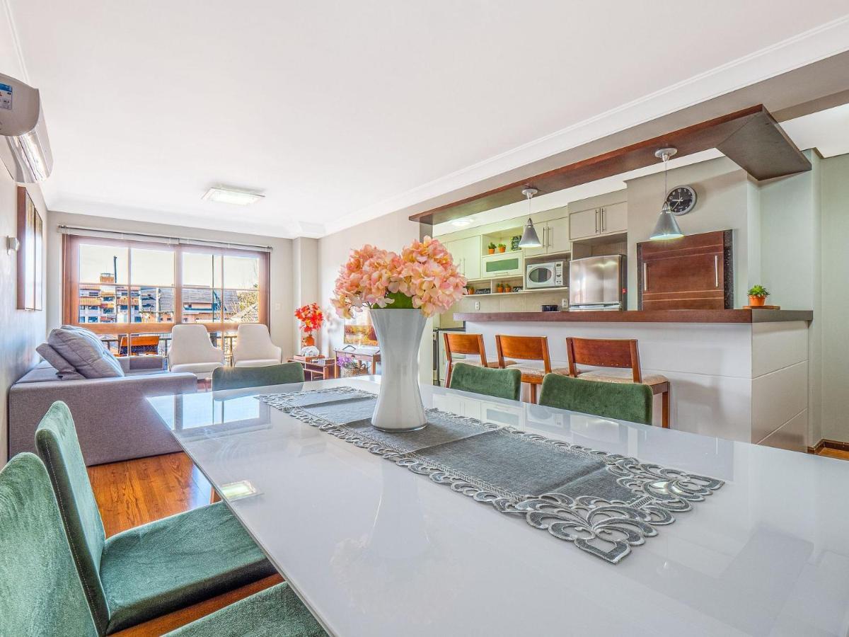 400 Metros, Rua Coberta Centro - Villa Di Pietro 305 그라마도 외부 사진