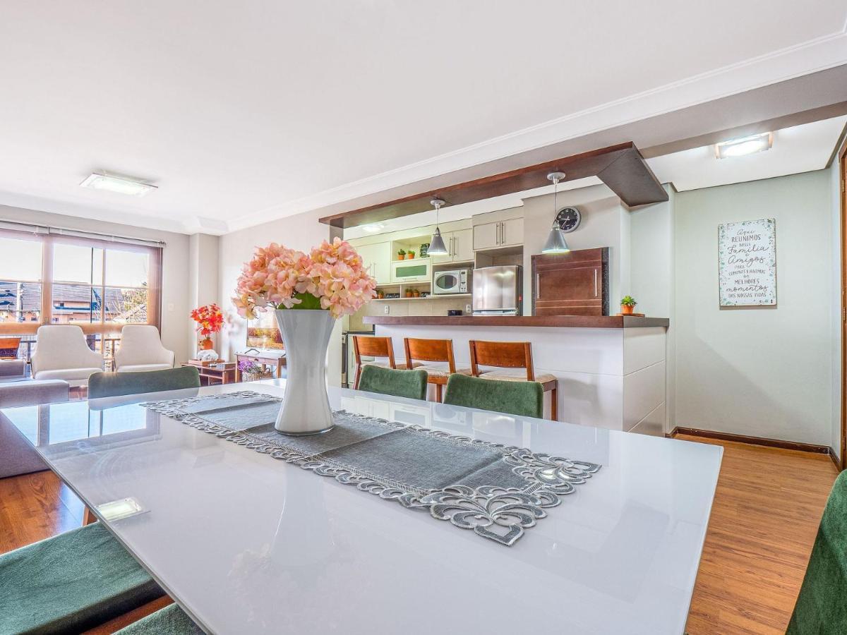 400 Metros, Rua Coberta Centro - Villa Di Pietro 305 그라마도 외부 사진