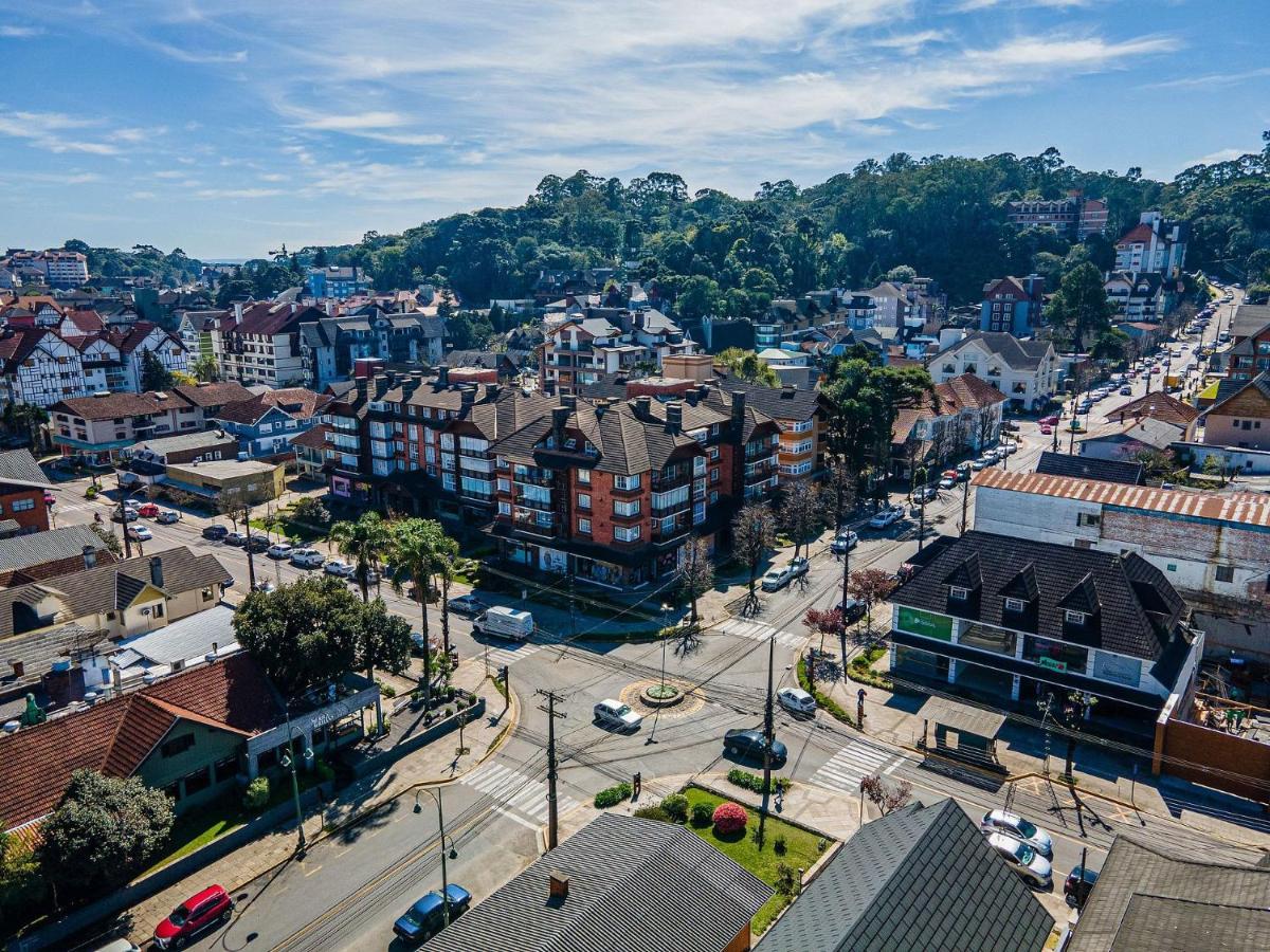 400 Metros, Rua Coberta Centro - Villa Di Pietro 305 그라마도 외부 사진