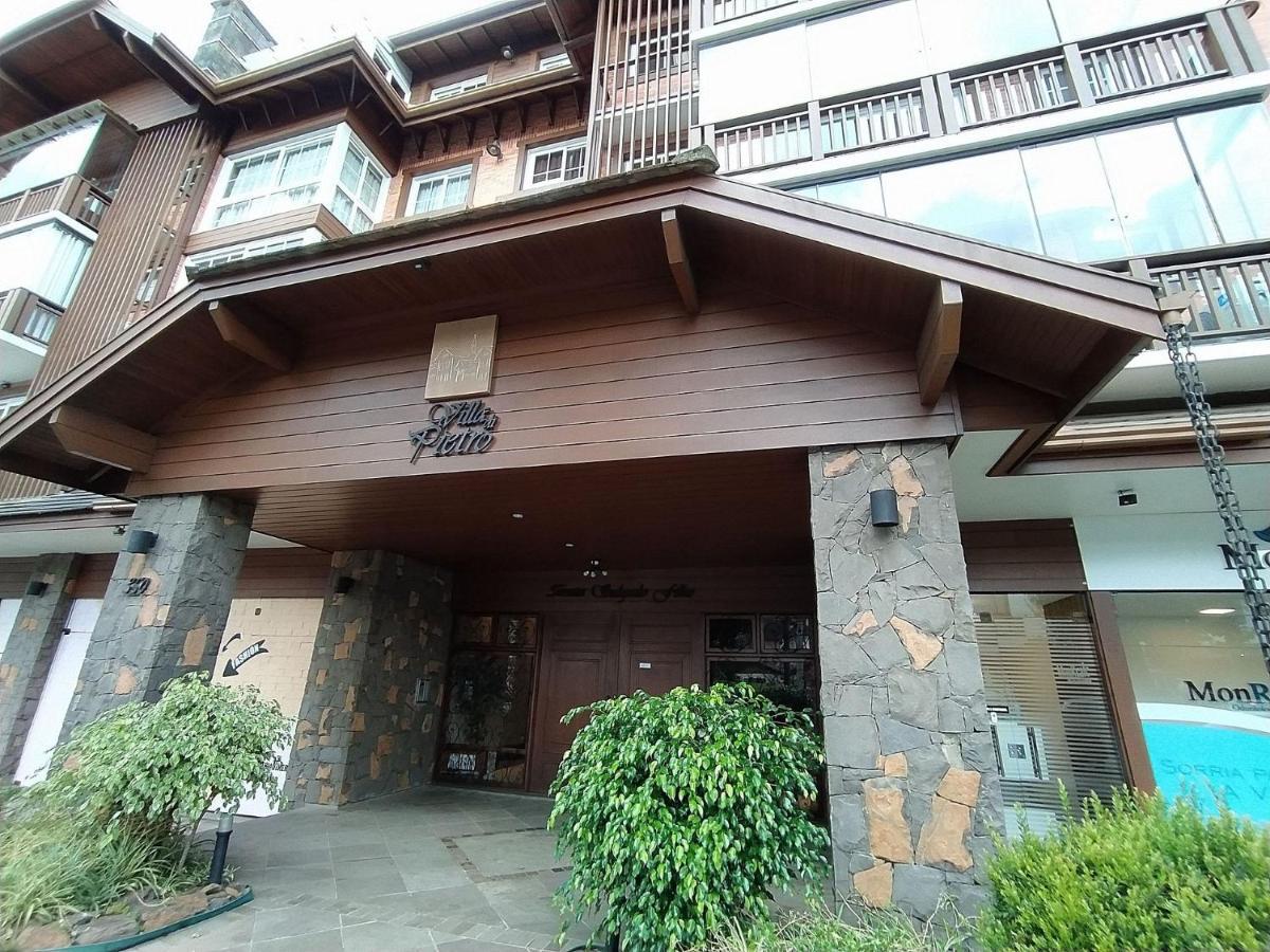 400 Metros, Rua Coberta Centro - Villa Di Pietro 305 그라마도 외부 사진